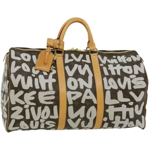 Pre-owned Canvas handbags , female, Sizes: ONE SIZE - Louis Vuitton Vintage - Modalova