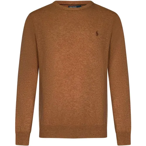 Wool Sweater with Pony Embroidery , male, Sizes: S, XL, L, M - Polo Ralph Lauren - Modalova