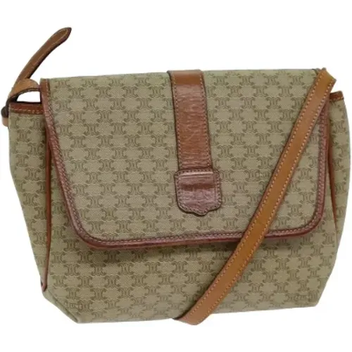 Pre-owned Canvas celine-bags , female, Sizes: ONE SIZE - Celine Vintage - Modalova