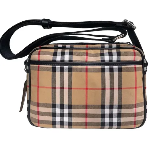 Antike Gelbe Schultertasche Unisex , Damen, Größe: ONE Size - Burberry - Modalova