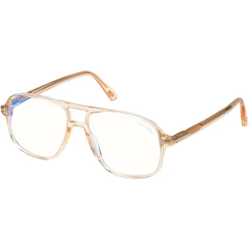 Eyewear frames FT 5737-B Blue Block , unisex, Sizes: 56 MM - Tom Ford - Modalova