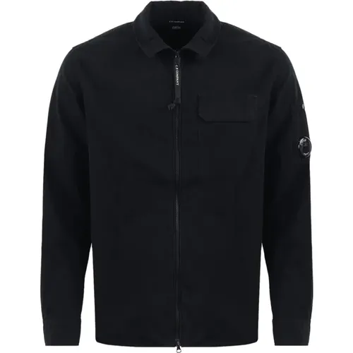 Urban Cool Langarmshirt , Herren, Größe: XL - C.P. Company - Modalova