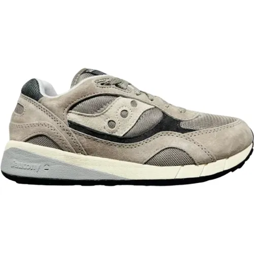 Graue Shadow 6000 Sneakers , Herren, Größe: 41 EU - Saucony - Modalova