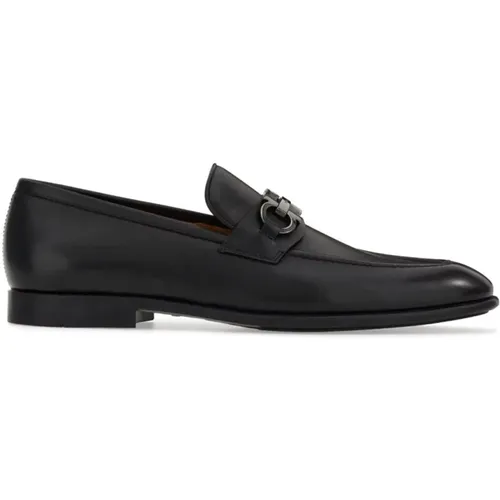 Foster Flat Shoes , male, Sizes: 6 1/2 UK, 6 UK, 7 UK, 8 1/2 UK, 9 UK - Salvatore Ferragamo - Modalova