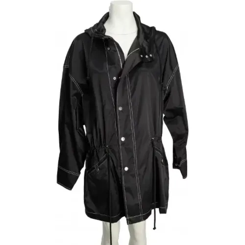 Pre-owned Satin outerwear , female, Sizes: M - Chanel Vintage - Modalova