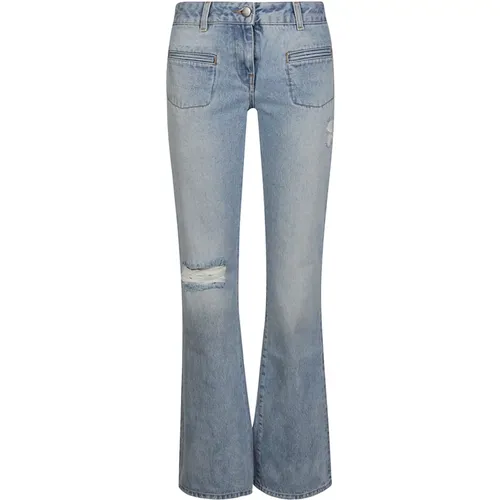 Denim Bootcut Jeans , Damen, Größe: W25 - Palm Angels - Modalova