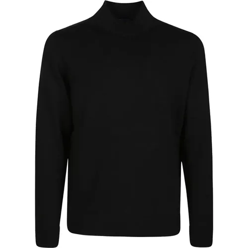 Schwarzer Rollkragenpullover , Herren, Größe: 2XL - Drumohr - Modalova