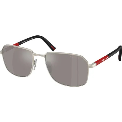 Sonnenbrille Linea Rossa PS A51S , Herren, Größe: 57 MM - Prada - Modalova