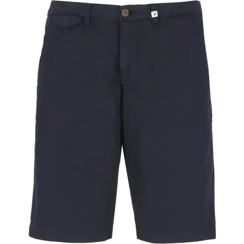 Blaue Bermuda Shorts aus Baumwolle - Myths - Modalova