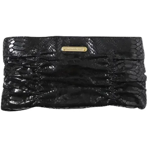 Pre-owned Leather clutches , female, Sizes: ONE SIZE - Michael Kors Pre-owned - Modalova