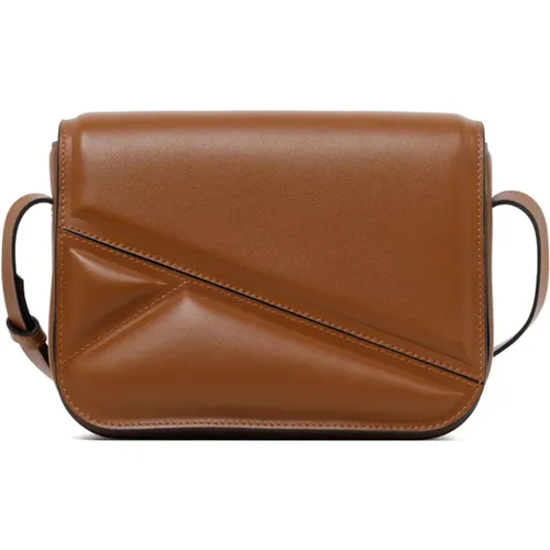 Chic Leather Shoulder Bag , female, Sizes: ONE SIZE - Wandler - Modalova