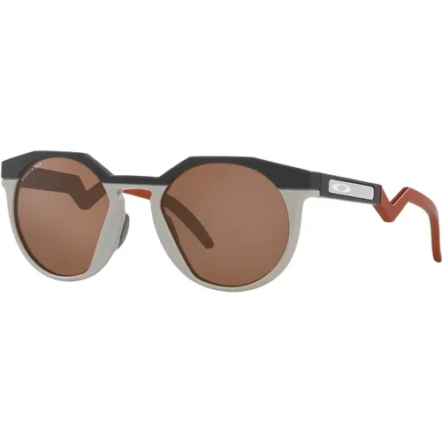 Matte Carbon Sonnenbrille mit Prizm Tungsten , Herren, Größe: 52 MM - Oakley - Modalova