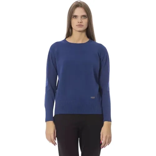 Luxuriöser Woll-Kaschmir-Pullover , Damen, Größe: M - Baldinini - Modalova