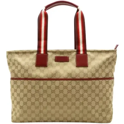 Pre-owned Canvas totes , female, Sizes: ONE SIZE - Gucci Vintage - Modalova