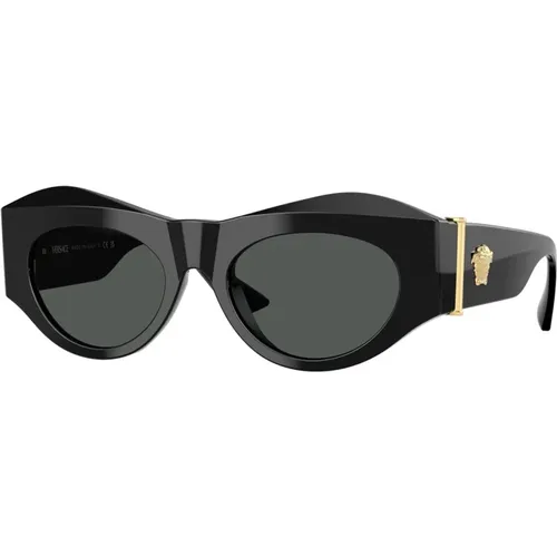 Stylish Sunglasses in Glossy , female, Sizes: 52 MM - Versace - Modalova