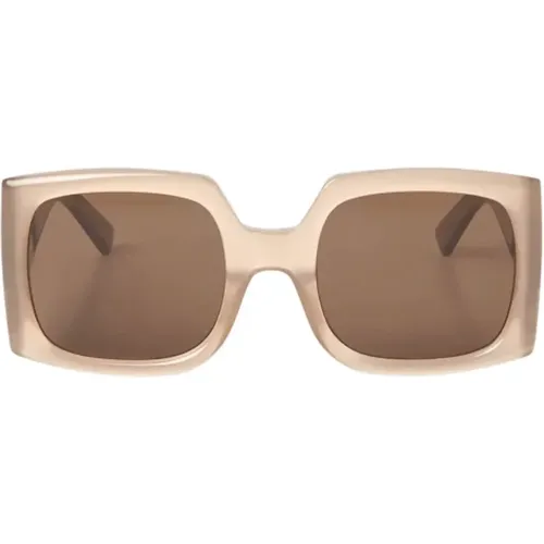 Womens Accessories Sunglasses Brown Ss23 , female, Sizes: 56 MM - Ambush - Modalova