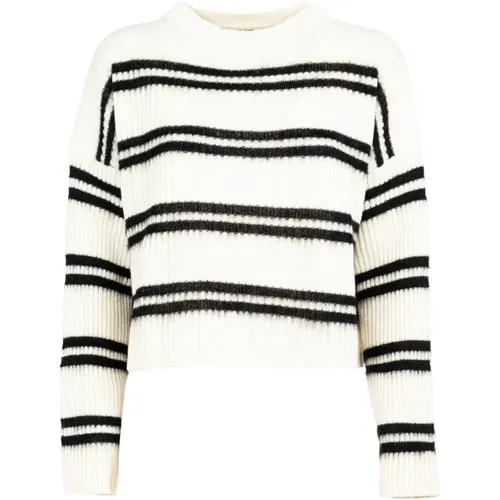 Damen Wollpullover Weiß Outlet - pinko - Modalova