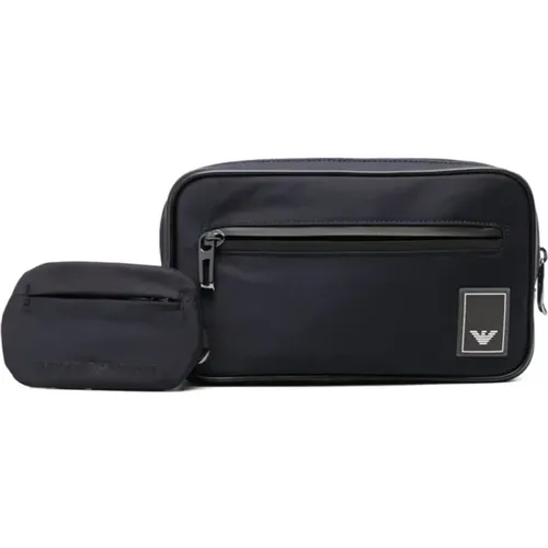 Polyester Belt Bag , male, Sizes: ONE SIZE - Emporio Armani - Modalova