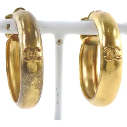 Pre-owned Metal chanel-jewelry , female, Sizes: ONE SIZE - Chanel Vintage - Modalova