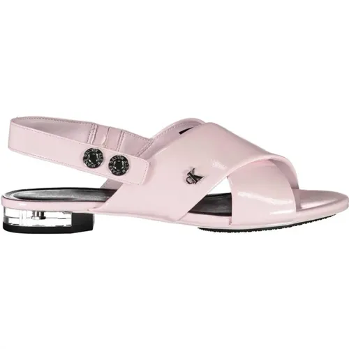 Flache Rose Sandalen für Frauen - Calvin Klein - Modalova