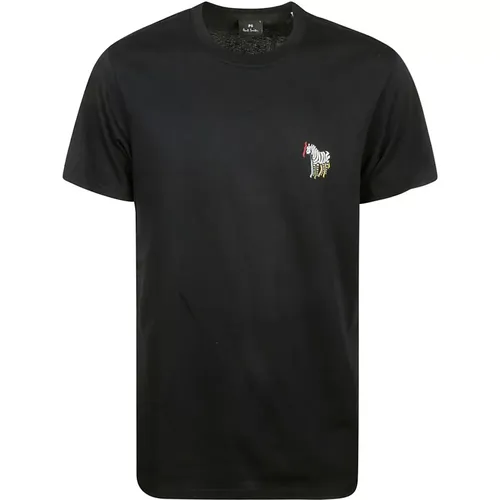 Slim Fit Zebra Print T-Shirt , male, Sizes: M, S - Paul Smith - Modalova