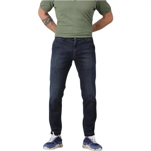 Denim Chinos - Stylische Jeans , Herren, Größe: W34 - Re-Hash - Modalova