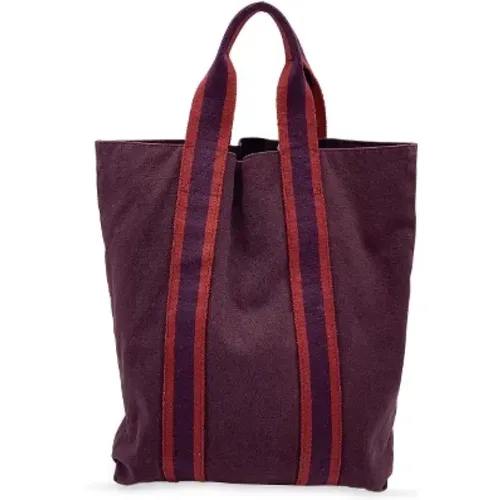 Pre-owned Canvas totes , female, Sizes: ONE SIZE - Hermès Vintage - Modalova