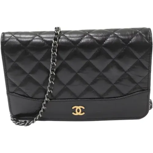 Pre-owned Leather chanel-bags , female, Sizes: ONE SIZE - Chanel Vintage - Modalova