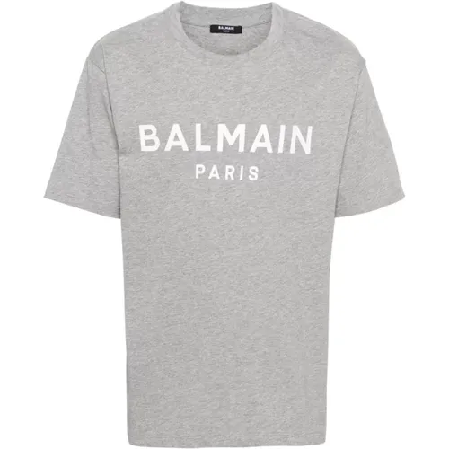 T-Shirts , Herren, Größe: L - Balmain - Modalova
