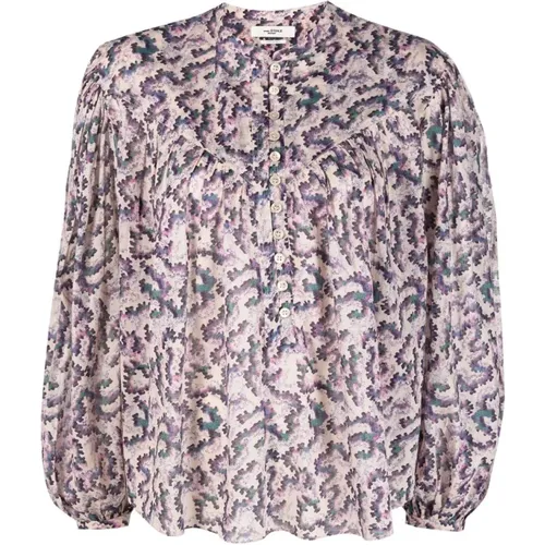 Cotton blouse , female, Sizes: XS, S, M - Isabel marant - Modalova