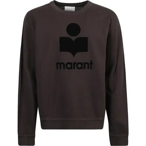 Mens Clothing Sweatshirts Faded Black Noos , male, Sizes: XL - Isabel marant - Modalova