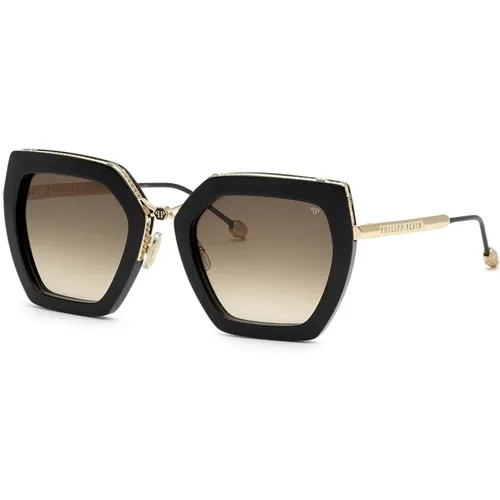 Stylische Sonnenbrille , Damen, Größe: 53 MM - Philipp Plein - Modalova