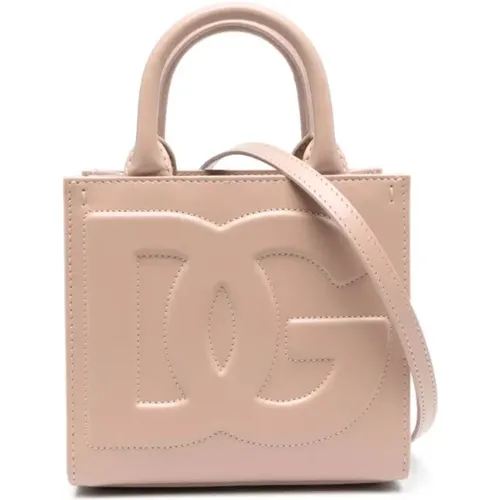 Cipria Shopping Bag , female, Sizes: ONE SIZE - Dolce & Gabbana - Modalova