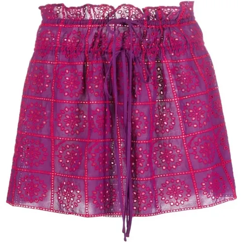 Short Skirts , Damen, Größe: L - Ganni - Modalova