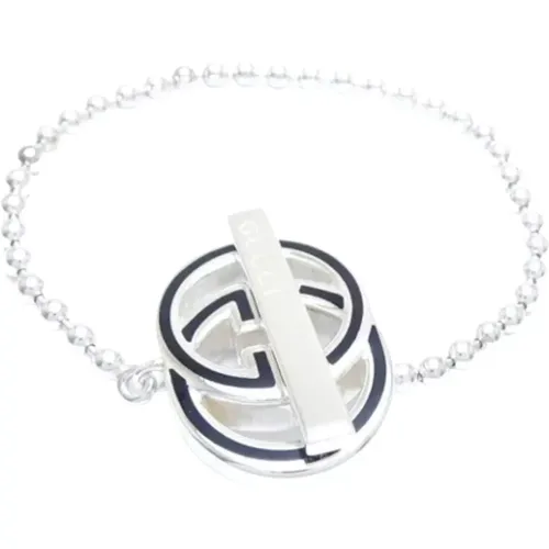 Pre-owned Silver bracelets , female, Sizes: ONE SIZE - Gucci Vintage - Modalova