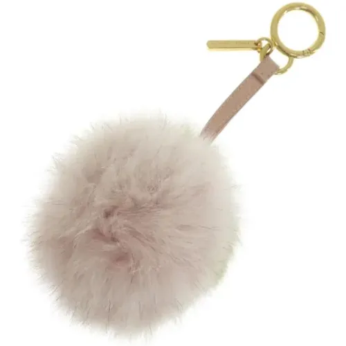 Pre-owned Fur key-holders , female, Sizes: ONE SIZE - Fendi Vintage - Modalova