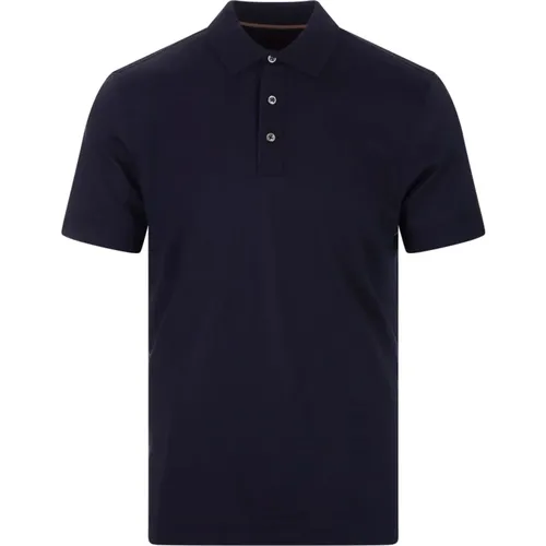 Polo Shirt Cotton-Silk Blend , male, Sizes: M, L, XL, S - Hugo Boss - Modalova