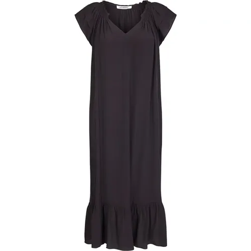 Sunrise Kleid mit Kurzen Ärmeln und Rüschenrock , Damen, Größe: M - Co'Couture - Modalova