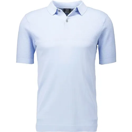 Elegantes Polo-Shirt mit Strukturiertem Design , Herren, Größe: XL - Genti - Modalova