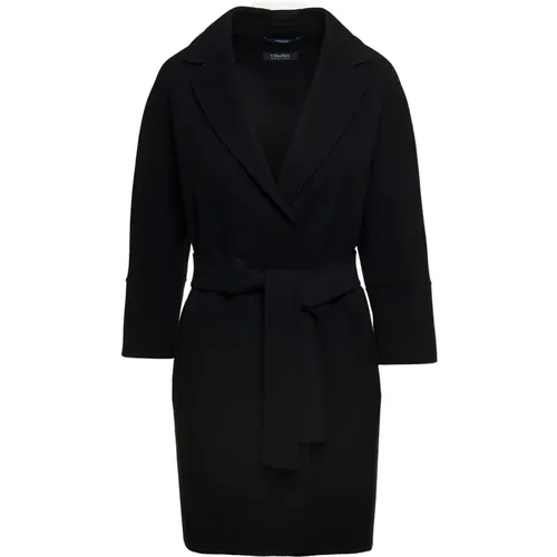 Arona Belted Wool Coat , female, Sizes: XS, M, S - Max Mara - Modalova