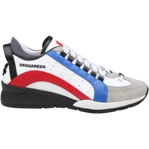 Legend Sneakers Leather Suede Italy , male, Sizes: 6 UK, 7 UK, 10 UK, 11 UK, 9 UK, 8 UK - Dsquared2 - Modalova