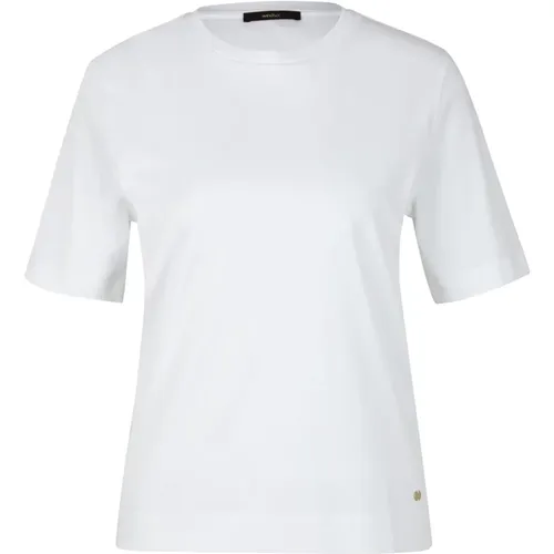 Klassisches Baumwoll-T-Shirt , Damen, Größe: M - Windsor - Modalova