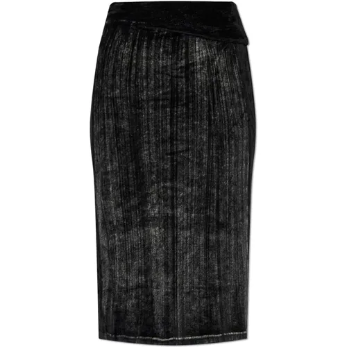 Skirt O-Veryn , female, Sizes: S, M - Diesel - Modalova