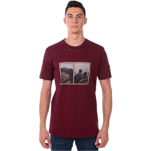 Doppelbewegung T-Shirt Sweatshirt , Herren, Größe: XL - Daniele Alessandrini - Modalova