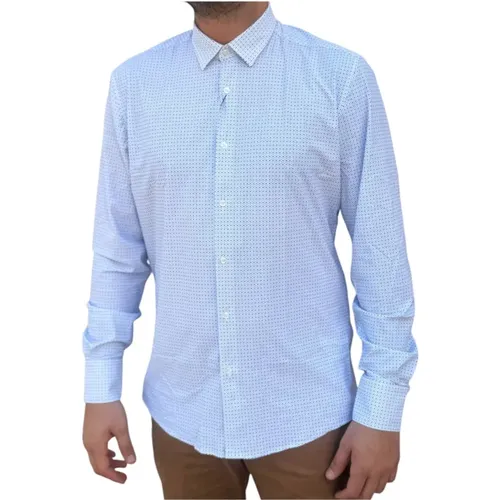 Stylish Cotton Blend Shirt , male, Sizes: 2XL, 5XL, 4XL, S, L, 3XL, XL - Liu Jo - Modalova