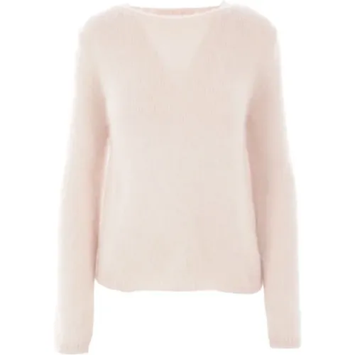 Heart Cut-Out Sweater , female, Sizes: XS, S - Blumarine - Modalova