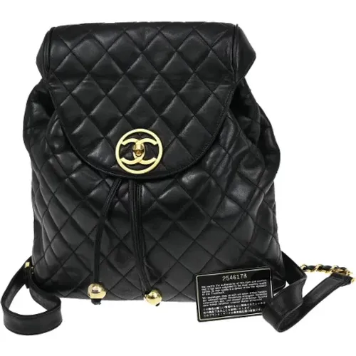 Pre-owned Leather chanel-bags , female, Sizes: ONE SIZE - Chanel Vintage - Modalova