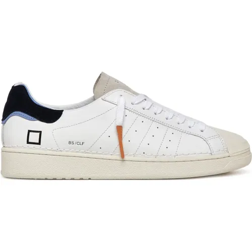 Sneakers with Cream Rubber Tip and Suede Tongue , male, Sizes: 11 UK, 9 UK, 8 UK - D.a.t.e. - Modalova