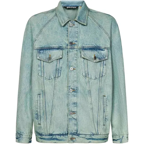 Denim Jacke Palm Angels - Palm Angels - Modalova