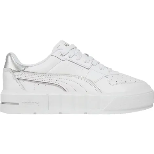 Metallic Court Sneakers for Women , female, Sizes: 5 UK, 6 UK, 4 UK, 7 UK, 3 UK, 8 UK - Puma - Modalova